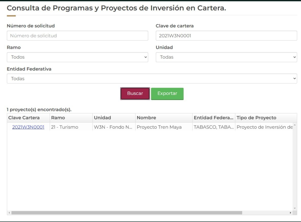 Irregularidades de la Refinería Olmeca: El Tren Maya cuenta con clave de inversión y está registrado en la cartera de proyecto de la SHCP, lo que permite dar seguimiento al avance de la obra. Olmeca carece de registro.